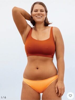 Left On Friday | Wear To Bottom Bikini Bottoms – Popsicle (Orange) - Size Medium